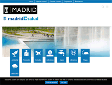 Tablet Screenshot of madridsalud.es
